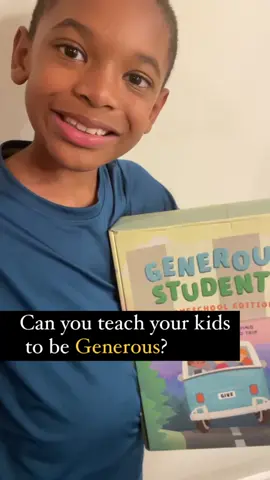 Check out pur new review of the Generous Studnts Homeschool Curriculum Kit!  Generosity is a trip you want your kids to take!  @Generous Family #homeschool #homeschoolersoftiktok #christianhomeschooling #homeschoolcurriculum #valuesforkids #generosity #kindness #lovelikethat 