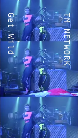 #TMNETWORK 『#GetWild』 1987年 #日本武道館 公演「TM NETWORK FANKS CRY-MAX」の冒頭を飾ったイントロダクションです™️ #小室哲哉 #宇都宮隆 #木根尚登 #GetWild退勤　