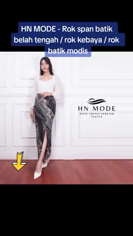 HN MODE - Rok span batik belah tengah / rok kebaya / rok batik modis Turun harga menjadi Rp58.800#fypシ #fypシ゚viral #tiktoshop 
