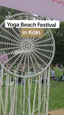 Es war so wundervoll ❤️ #yogabeachfestival #Köln #nrw #yoga #mindset #Sonntag #dankbar #gesundheit #spiritualtiktok 