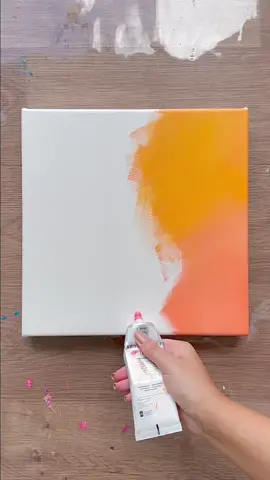 Blending Series Part 2 🧡 #paintingtips #acrylicpaintingtips #blendingpaint #paintingtutorial 