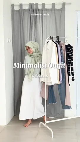 Inspirasi outfit minimalist! #minimalistoutfits #minimaliststyle #outfitideas 