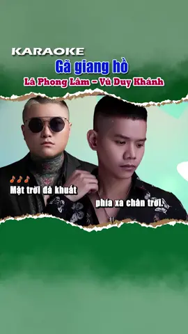 #Gagiangho  #LaPhongLam  #Gagianghokaraoke  #karaoke  #xuhuong  #karaoketainha  #karaoketiktok  #bingophukhanh