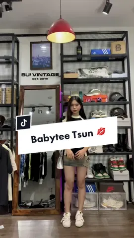 Áo xinhhh lắm á các tình iu 🥺 @Buivintage #foryou #xuhuong #phoido #outfit #thoitrang #aothun #babytee 