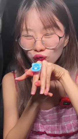 น่ารัก 10000000000% #ผิงกินบนรถ 