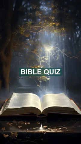 Bible Quiz. Can You Get 10/10? #biblequiz #bibletrivia #christianquiz #biblestudy #christianity #god #faith #jesus #bibleverse #bible #epicstories #christiantiktok 