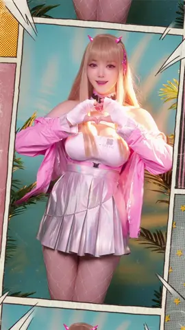 💖 Cosplay Transition 💖 Viper from Nikke ! #nikkethegoddessofvictory #nikke #nikkecosplay 