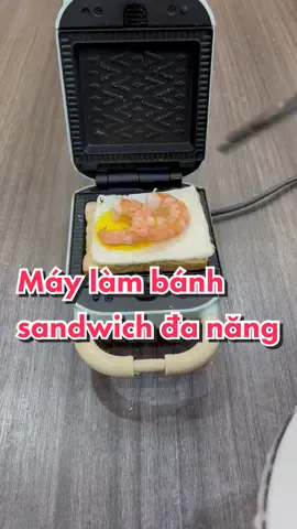 Máy làm bánh mỳ sandwich đa năng, chín đều, chống dính tốt, 1 lựa chọn hoàn hảo để phục vụ bữa sáng cho bạn và gia đình #maylambanhmi #maylambanhsandwich #maylambanh #giadungtienich #giadungthongminh 