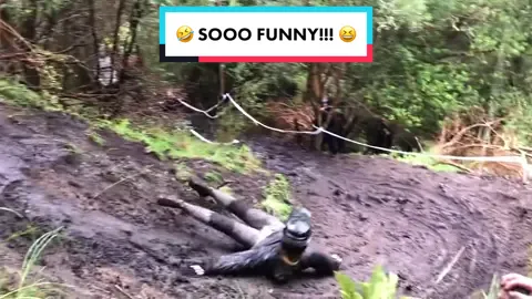 🤣 SOOO FUNNY!!! 😆 YOUR OWN BIKE SENDING YOU SLIDING!!! 🤦‍♂️🤣🤣 Do we know if he managed to get back to his bike?! 🤔🤣 UK conditions right now!! 🌧️😩 TAG a friend that needs to see this?! 🤔 🎥 Let me know who the rider is so I can tag them 😊  #TotallyFunny #TotalMTB @totalmtbreels  #TotalMTB #MentalHealthMatters #LetsAllRide . . . FOLLOW & TAG FOR A SHARE . Visit our website for discount codes, up to 40% off on big brands! . About TotalMTB CIC…. TotalMTB CIC is a 3X award-nominated non-profit community of bike riders that are on a mission to raise more awareness for mental health and inclusivity through MTB!! 🌍💚♻️🌲 . We’ve raised £31,000 so far for charities and non profit projects and planted 20,017 tree’s . On the trail to remove the stigma around mental Health . WE WELCOME, SUPPORT AND ENCOURAGE EVERYONE 💚 . #MentalHealthMatters & #ProtectOurPlanet tees available to buy - ALL our profit goes to charity . Visit our shop for TotalMTB apparel available for men, women and kids! We also have hats, socks, mugs, keyrings, stem top cap with some more mental health 💚 . . . Our Supporting Brands @B_FreshJuices @CubeBikesUK @YFood @VoomNutrition @GoatDrinksLtd @LeightonVans @PreveloBikes @WorxUK @Hiplok @ShowersPass @ProtectMyBike.co.uk @VyperGum @NutexaFrictions_Ltd @PandaOptics @_RideAndSeek @RehookBike @WeerideUK @WahooFitnessOfficial @WhiteRoomMTBHolidays @DialledMedia (If you’d like to partner with us please get in touch) . We also support non profit projects and charities . #MentalHealth #MentalHealthAwareness #Mtbmentalhealth #itsoktonotbeok . #mtb #mountainbike #ukmtb #outsideisfree #bike #downhillmtb #itsaboutmtb #mtblife #mtblifestyle #mtblove #mtbiking #mtbfail #mtbfails #mtbstunt #mtbstunts #mtbcrash #bikefail #bikefails #bikestunt #bikestunts #bikecrash