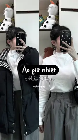 Sắm đồ đông dần thuiii 😆 #xuhuong #review #áogiunhiet #mihohouse 