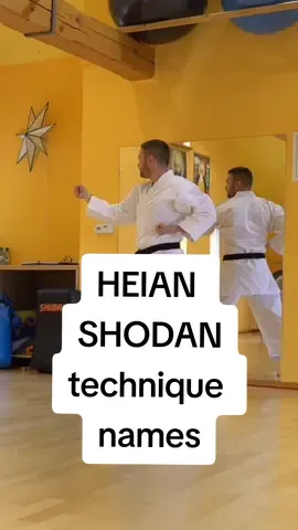 HEIAN SHODAN | Step by step with technique names // TheSportBuddy #heianshodan #stepbystep #technique #names #shotokan #shotokankarate #shotokankata 