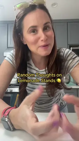 We need a lemon tree asap. Because I can't do this again next year #lemonadestand #mom 
