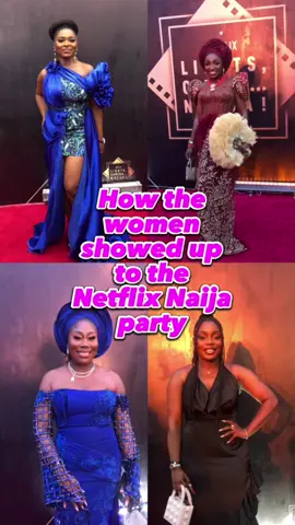 So much beauty and glam at the Netflix Naija Party This is how your favourite Nollywood actresses showed up. What was your favourite look? #netflixnaija #netflix #explore #explorepage #nollywood #nollywoodmovies