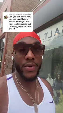 Replying to @Clickbader Setting boundaries / confronting people about disrespect. 