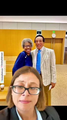 Meghann Thee Reporter Cuniff coming at you from the federal courthouse in downtown #LosAngeles today, where #SmokeyRobinson is awaiting the jury verdict in a breach of contract lawsuit. I’ll have all the details on www.legalaffairsandtrials.com and my YouTube channel! 