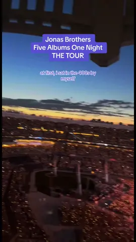 Thank you @Jonas Brothers for an unforgettable night. I plan on coming to those last few NJ shows so see you soon? 😅❤️ #thetour #jonasbrothers #fivealbumsonenight #joejonas #nickjonas #kevinjonas #concert #yankeestadium #nyc #fyp 