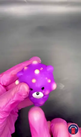 Purple bear!! #satisfying #asmr #mochipimplepop #fyp #relax 