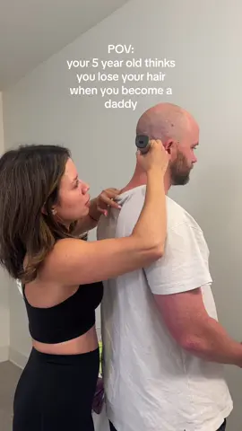 I love my bald king🫶🏼#momoffour #momhumor #parenthumor #motherhoodunplugged #motherhoodunhinged #MomsofTikTok #momof4 #marriedlife #morningroutine 