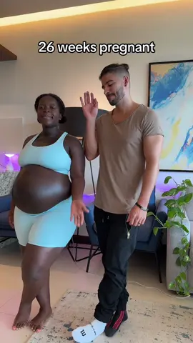 Almost 7 months pregnant 🥰 26 weeks and thriving 💕