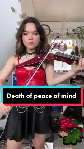 Replying to @theogcupofcrazy Since y’all loved my last @badomensofficial cover, here’s The Death of Peace of Mind #badomens #thedeathofpeaceofmind #electricviolin #violin 