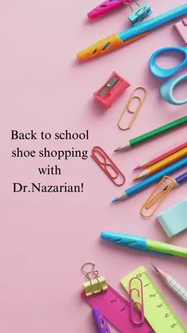 Happy back to school! 📚🍎 Check out some tips from Dr. Nazarian on back to school shoe shopping! 👟💕 #backtoschool #parent #parentingtips #parenthack #children #kids #shoes #tips #tipsandtricks #losangeles #hollywood #beverlyhills #santamonica #teachers #school #california #podiatry #podiatristoftiktok #feet #foot #trending #viral #explorepage #foothealth 