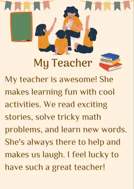 My Teacher #teacher #myteacher #learning #englishlesson #english #LearnOnTikTok #foryou #englishteacher #fyp #stories #englishstories 