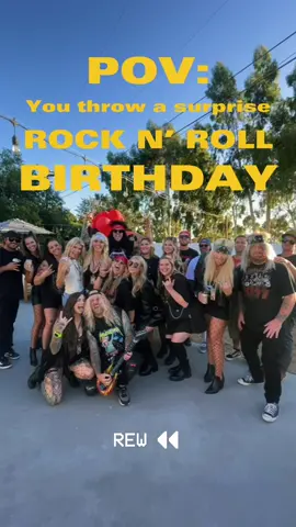 Rock n’ Roll baby. This theme turned out being SUCH a hit!! Consider this your sign to throw a rock n’ roll themed party. 🖤🤘#partythemedecoration #partythemeinspo #rocknrollparty #rocknrolltheme #balloonarch #ballonarchinspo #birthdaypartyideas 