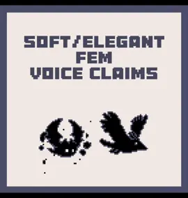 Soft fem voice claim time woot woot!  - #voiceclaims #ocvoiceclaim #drvoiceclaim #ocs #originalcharacter #dr #dreamreality #realityshifting #voiceclaim #soft #softfem #softfeminine #softvoice  - #littlefootsmother #thelandbeforetime #millicent #eldenring #kara #detroitbecomehuman #felicity #felidae  - #fyp #fypシ #foryoupage #algorithm 