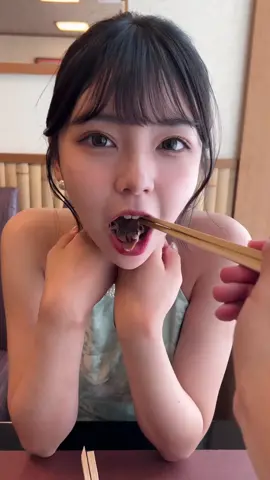 일본 먹방 존예 여신 Japanese eating show goddess #먹방 #존예 #japangirl 