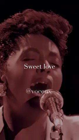 Anita Baker - Sweet Love #acepella #vocalsonly #voice #vocals #music #singer #rnb #80smusic #anitabaker #sweetlove Released in 1986. It won a Grammy for best R&B song. Anita Baker’s vocals span from E3 to D5. I made this acapella from a performance Anita did at her One Night of Rapture concert in 1987.