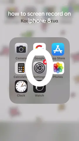 gow to screen record on iphone 8:) hope it helped