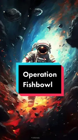 Operation fishbowl is our darkest space theory! #operationfishbowl #space #conspiracy #moonlanding #astronaut 