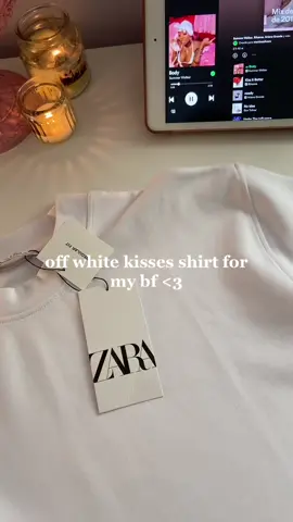 kisses 🤍 #fypシ #loveyou #DIY #gift #kisses #tshirt 