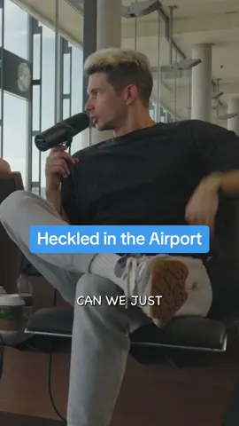 Heckled in the Zurich Airport #stiffsockspod 