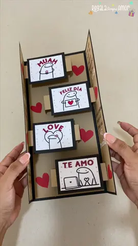 Lapbook expandible con efecto 3D #lapbook #manualidades #regalospareja 