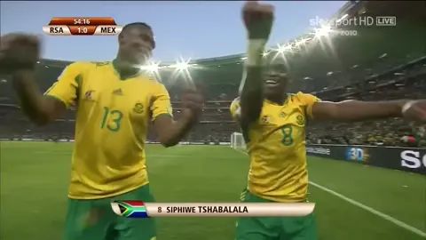 Tshabalala’s rocket of a goal and iconic celebration for South Africa vs Mexico in the 2010 WC #football #Soccer #worldcup #sports #africa #mexico #fifa #sport #peterdrury #iconic #sportstiktok #tshabalala 