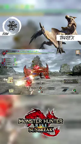 Monster Hunrer Rise: Sunbreak Tigrex l Anomaly Research l Bow - Highlights @Capcom @Monster Hunter Fandom  #monsterhunter #monsterhunterrise #monsterhunterrisesunbreak #mhrsunbreak #Bow #tigrex #highlights #clip #anomalyresearch #MHR #mhbow #MHRise 