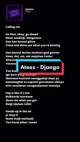 #ateez #kpopsong #lirik #django 