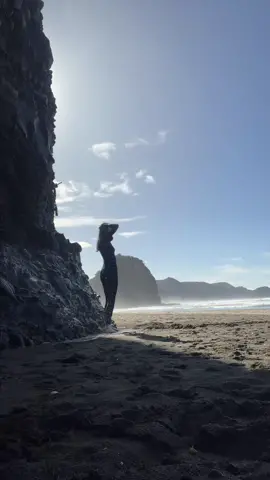 A much needed mother nature shower #fyp#foryou#nz#piha#fypシ 