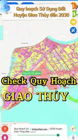 Check Quy Hoạch Giao Thủy, Nam Định #LearnOnTikTok #quatlam #datquatlam #giaothuy #namdinh #giaophong 