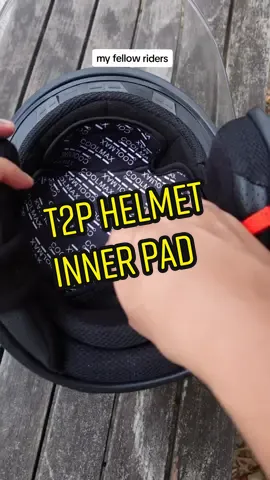 Helmet usually cause irritation to your scalp and face especially if you ride frequently. Use this helmet pad to keep your helmet fresh and clean instead and save the hassle of washing your helmet entirely and waiting for it to dry before riding. #helmetpad #innerliner #helmetlining #motorcycle 