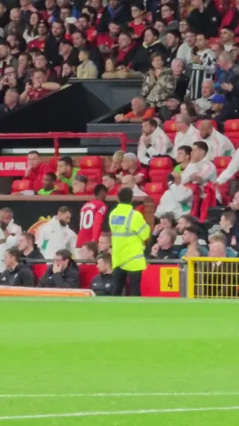 Rashford wasn't happy with his performance vs Wolves - look at his reaction when he sat down #mufc #unitedontiktok #rashford #marcusrashford #munwol #manchesterunited #strettyend #eriktenhag 