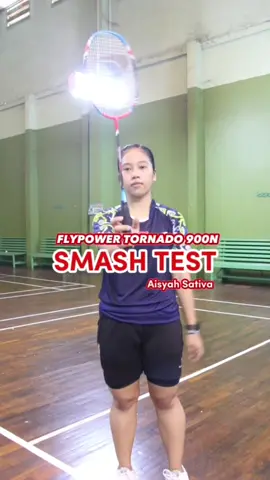 Smash Test Raket Flypower Tornado 900N #flypower #badminton #raketbadminton #bulutangkis #dariindonesiamendunia 