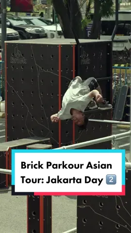 Jakarta was 💯 in kicking off the Brick Parkour Asian Tour!  Check out Day 2 highlights here 👀 Next up: Kuala Lumpur 🇲🇾!  #Parkour 