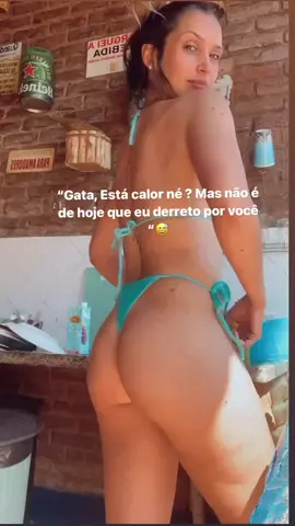 Esta calor né? Mas não é de hoje que eu derreto por vc 😅  #lugatuza #bbb #afazenda 