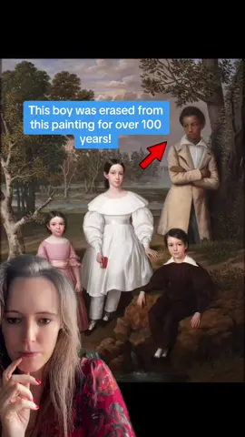 Learn about this remarkably rare painting and the boy who was once erased from it. It’s called ‘Bélizaire and the Frey Children’ and has been attributed to Jacques Amans. It will be on display at @The Metropolitan Museum of Art this autumn! #belizaire #belizareandthefreychildren #arthistory #arthistorytiktok #americanart #americanhistory #blackhistory #History #19thcentury #historywithamy #historyfacts #historyofart #themet #artmuseum 