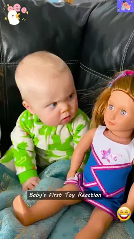 Baby's First Toy Reaction 🤣 #baby  #babytiktok  #babylove  #babyfever  #funnybaby  #funnybabyvideos  #babyfunny  #cute  #cutebaby  #babycute  #babycutevideos  #babybrother  #babysitter  #babysister  #newborn  #babynewborn  #newbornbaby  #babies  #cutebabies  #babylove  #babyfamily  #babycrying  #babylaugh  #babykiss  #chubbybaby  #adorablebaby  #babyvideo  #fyp  #foryour  #viralvideo  #trending  #viraltiktok  #babyanddad  #babydad  #daddy  #mommy  #funnydad  #funnymom  #babypout  #angel  #Love  #funniest  #funniestbaby  #compilation  #surprise  #shocking  #funnybabies  #babies  #hilarious  #father  #parenting  #trend #toy #reaction #firsttoy #babyreaction