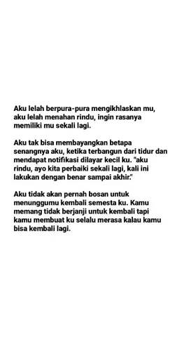 kembali lah dan kecewa aku, mungkin itu lebih baik daripada aku harus hidup tanpa mu. #fypp #fypシ #foryoupage #galaubrutal 