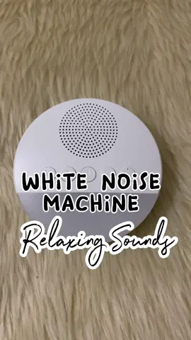 Different sounds of this white noise machine! Good night 😴 #whitenoise #whitenoisemachine #whitenoisesound #relaxingsounds #relaxing 