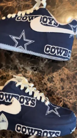What team should I do next?? The most requested I’ll do it 💯🚀 These are available! Link in bio 🛒 #customairforce1 #customairforceones  #dallascowboys #nflfootball 